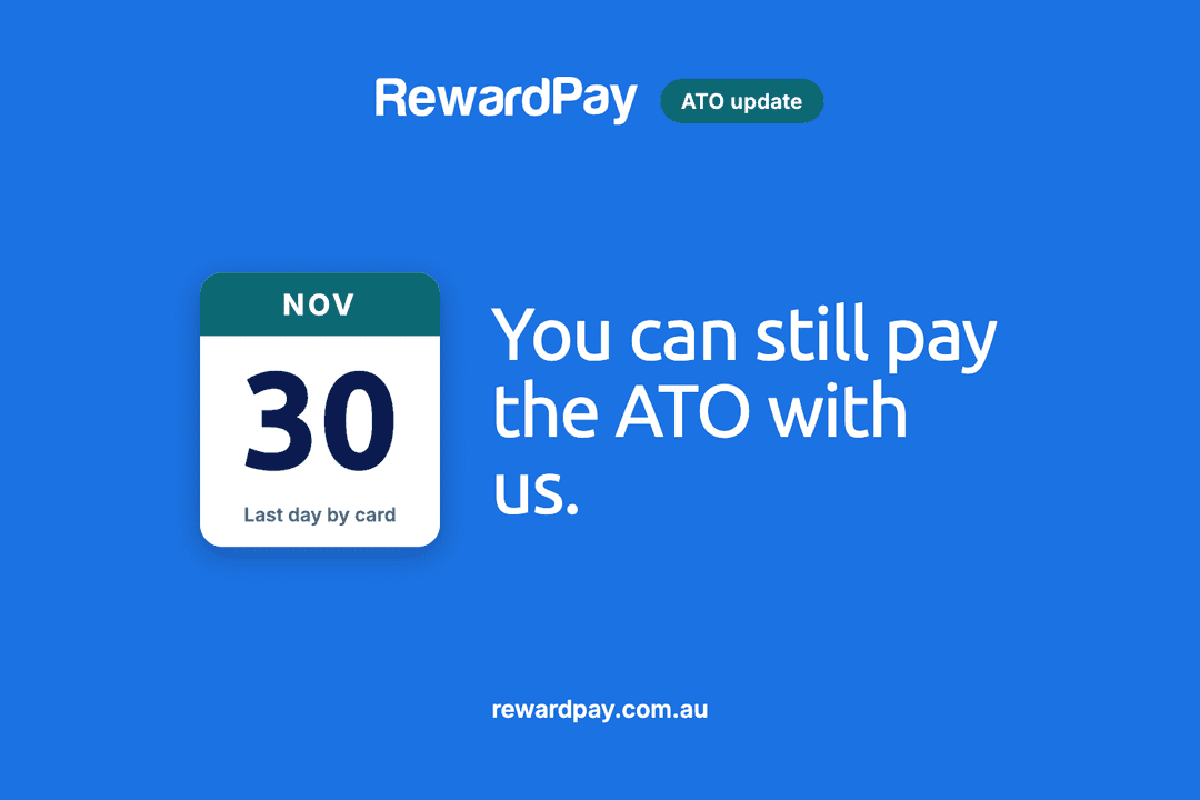 pay the ATO with card via RewardPay